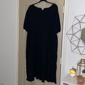 Ava & Viv black dress 2X